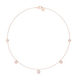 Sugarock Sugarock 14K Rose Gold Necklace F-G VS