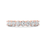 Sugarock Sugarock 14K Rose Gold Anniversary Band F-G VS