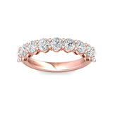 Sugarock Sugarock 14K Rose Gold Anniversary Band F-G VS