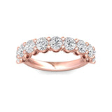 Sugarock Sugarock 14K Rose Gold Anniversary Band F-G VS