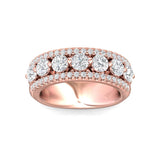 Sugarock Sugarock 14K Rose Gold Anniversary Band F-G VS
