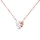 Sugarock Sugarock 14K Rose Gold Pendant F-G VS