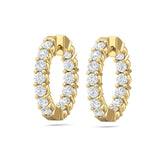 Sugarock Sugarock 18K Yellow Gold Earring F-G VS