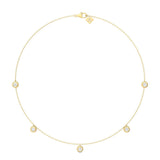 Sugarock Sugarock 18K Yellow Gold Necklace F-G VS