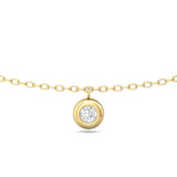 Sugarock Sugarock 18K Yellow Gold Necklace F-G VS