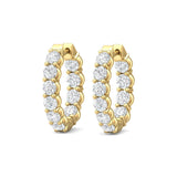 Sugarock Sugarock 18K Yellow Gold Earring F-G VS