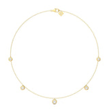 Sugarock Sugarock 18K Yellow Gold Necklace F-G VS