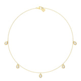 Sugarock Sugarock 18K Yellow Gold Necklace F-G VS