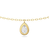 Sugarock Sugarock 18K Yellow Gold Necklace F-G VS