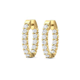 Sugarock Sugarock 18K Yellow Gold Earring F-G VS