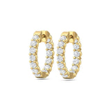 Sugarock Sugarock 18K Yellow Gold Earring F-G VS