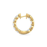 Sugarock Sugarock 18K Yellow Gold Earring F-G VS