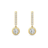 Sugarock Sugarock 18K Yellow Gold Earring F-G VS