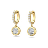 Sugarock Sugarock 18K Yellow Gold Earring F-G VS