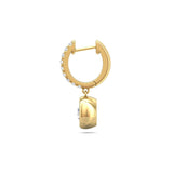 Sugarock Sugarock 18K Yellow Gold Earring F-G VS