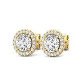 Sugarock Sugarock 18K Yellow Gold Earring F-G VS