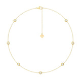 Sugarock Sugarock 18K Yellow Gold Necklace F-G VS