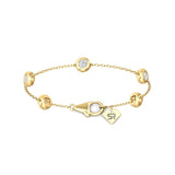 Sugarock Sugarock 18K Yellow Gold Bracelet F-G VS