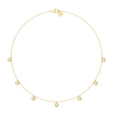 Sugarock Sugarock 18K Yellow Gold Necklace F-G VS