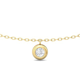 Sugarock Sugarock 18K Yellow Gold Necklace F-G VS