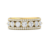 Sugarock Sugarock 18K Yellow Gold Anniversary Band F-G VS