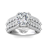 Sugarock Encore 14K White Gold Engagement Ring DEF VVS-VS