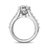 Sugarock Encore 14K White Gold Engagement Ring DEF VVS-VS