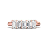 Sugarock Sugarock 18K Rose Gold Anniversary Band F-G VS