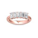 Sugarock Sugarock 18K Rose Gold Anniversary Band F-G VS