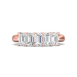 Sugarock Sugarock 18K Rose Gold Anniversary Band F-G VS