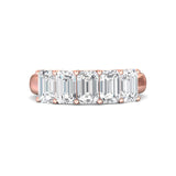 Sugarock Sugarock 18K Rose Gold Anniversary Band F-G VS