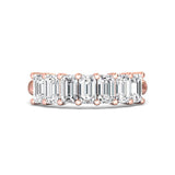 Sugarock Sugarock 18K Rose Gold Anniversary Band F-G VS