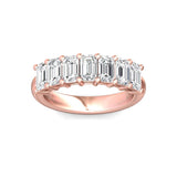 Sugarock Sugarock 18K Rose Gold Anniversary Band F-G VS