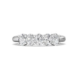 Sugarock Sugarock 14K White Gold Anniversary Band F-G VS