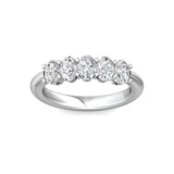 Sugarock Sugarock 14K White Gold Anniversary Band F-G VS