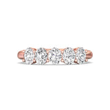 Sugarock Sugarock 18K Rose Gold Anniversary Band F-G VS