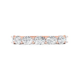 Sugarock Sugarock 18K Rose Gold Anniversary Band F-G VS