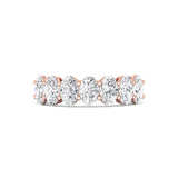 Sugarock Sugarock 18K Rose Gold Anniversary Band F-G VS
