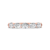 Sugarock Sugarock 18K Rose Gold Anniversary Band F-G VS