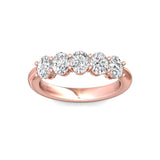 Sugarock Sugarock 14K Rose Gold Anniversary Band F-G VS
