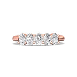 Sugarock Sugarock 14K Rose Gold Anniversary Band F-G VS
