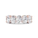 Sugarock Sugarock 14K Rose Gold Anniversary Band F-G VS
