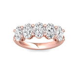Sugarock Sugarock 14K Rose Gold Anniversary Band F-G VS