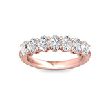 Sugarock Sugarock 14K Rose Gold Anniversary Band F-G VS