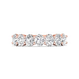 Sugarock Sugarock 14K Rose Gold Anniversary Band F-G VS