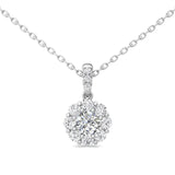 Sugarock Sugarock 14K White Gold Pendant F-G VS