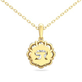 Sugarock Sugarock 14K Yellow Gold Pendant F-G VS