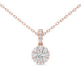Sugarock Sugarock 18K Rose Gold Pendant F-G VS