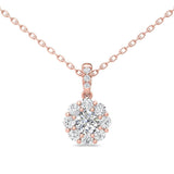 Sugarock Sugarock 18K Rose Gold Pendant F-G VS