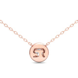 Sugarock Sugarock 18K Rose Gold Pendant F-G VS